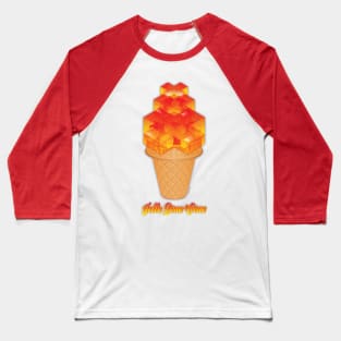 Jello Bone Cone Sugary Treat Baseball T-Shirt